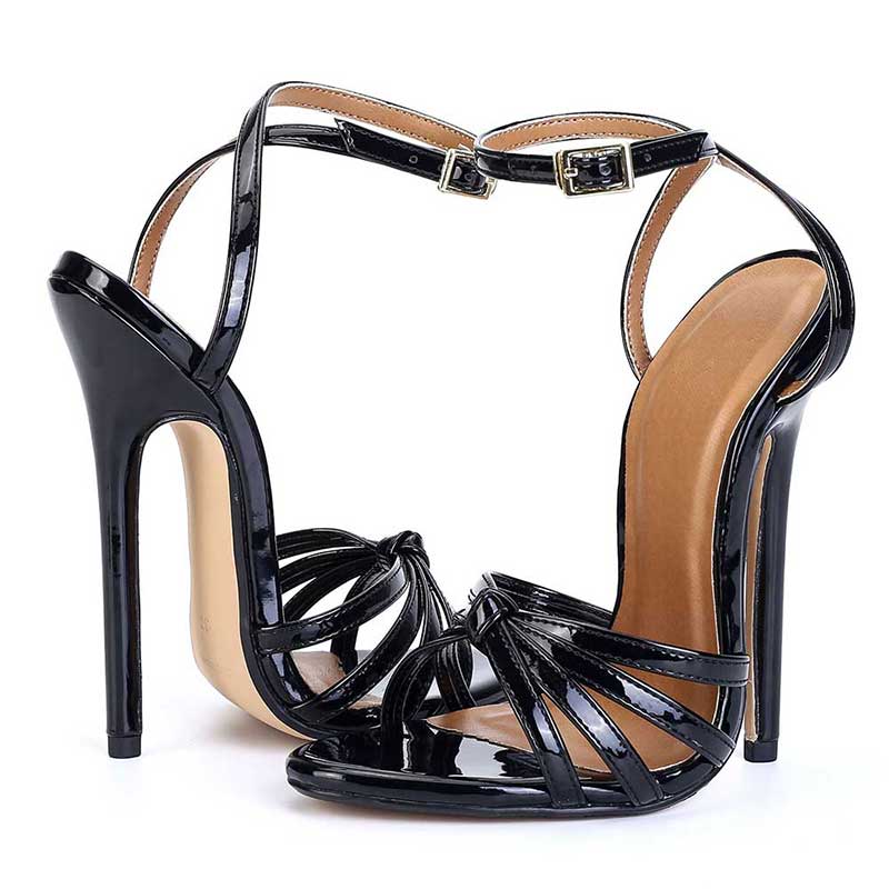 Tikicup Sexy Stiletto Sandals Pumps Women Extremely High Heel Shoes