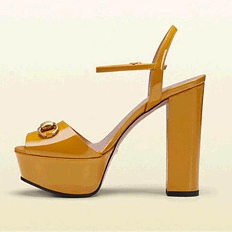 Woman High Heel Peep Toe Shoes