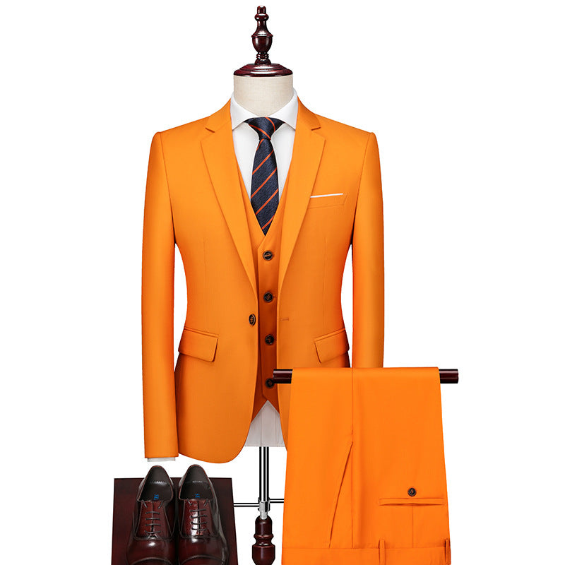 Casual Men's Slim Suit