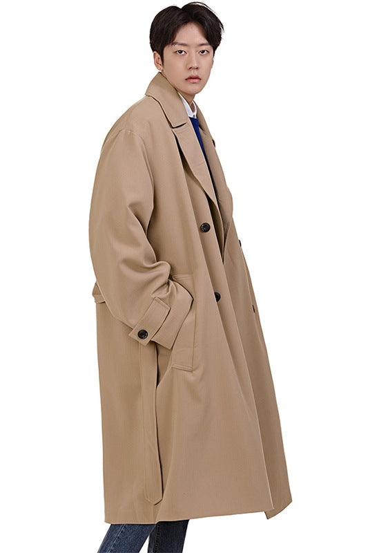 New Long Men's Trendy Loose Jacket