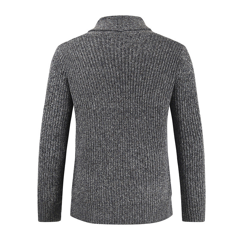 Strickjacke mit Slim-Fit-Pullover für Herren