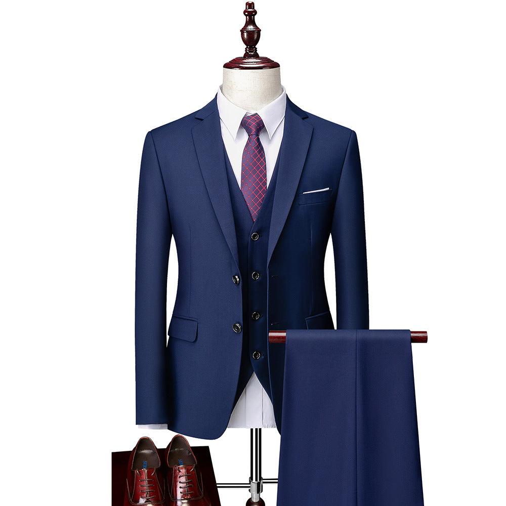 Business Casual Men's Slim Suit