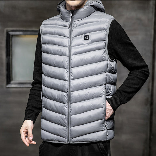Heating Function Of Men's Casual Coat And Vest