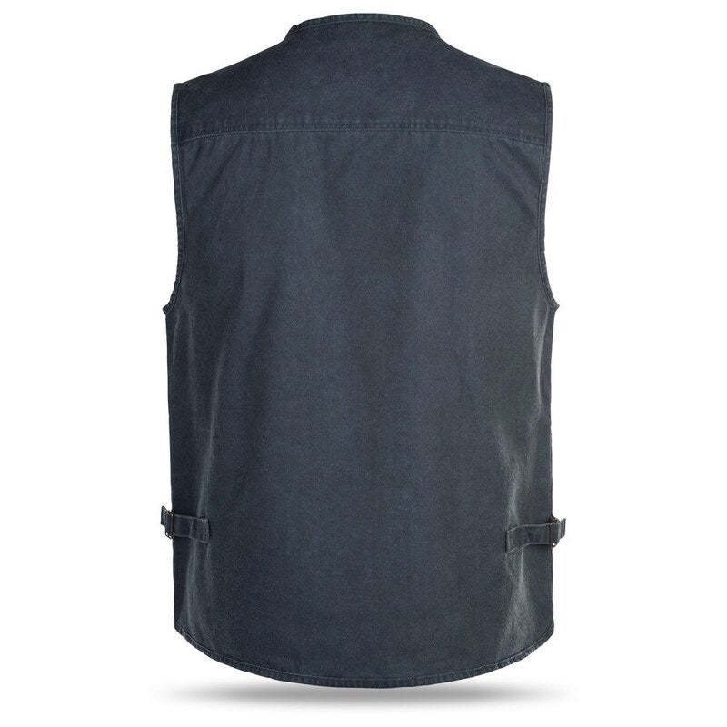 Middle-aged And Elderly Men's Loose Fit Outdoor Vest