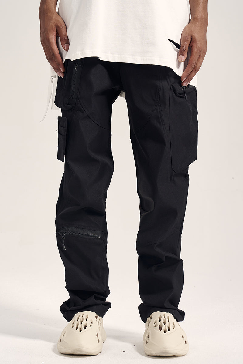 Multi-pocket Hook And Loop Chaopai Sports Casual Pants