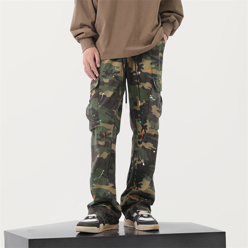 Outdoor Camping Camouflage Pants For Men