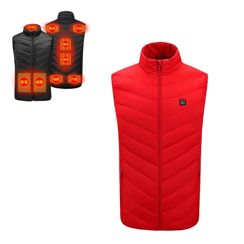 Dual Control USB Massage Heating vest