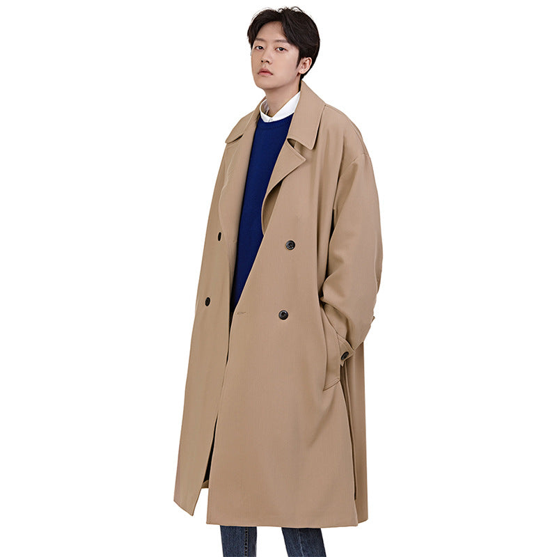 New Long Men's Trendy Loose Jacket