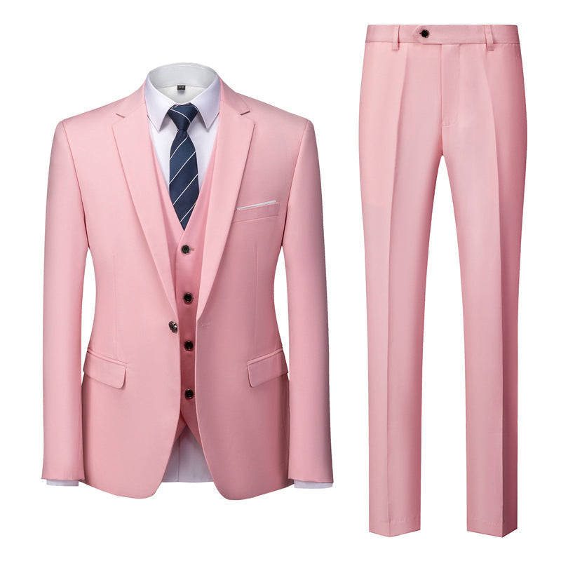 Casual Men's Slim Suit