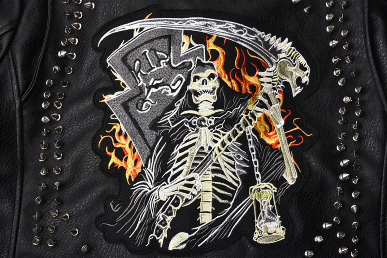 Rock Heavy Studs Stylish Punk Jacket | Best Price in 2024 at