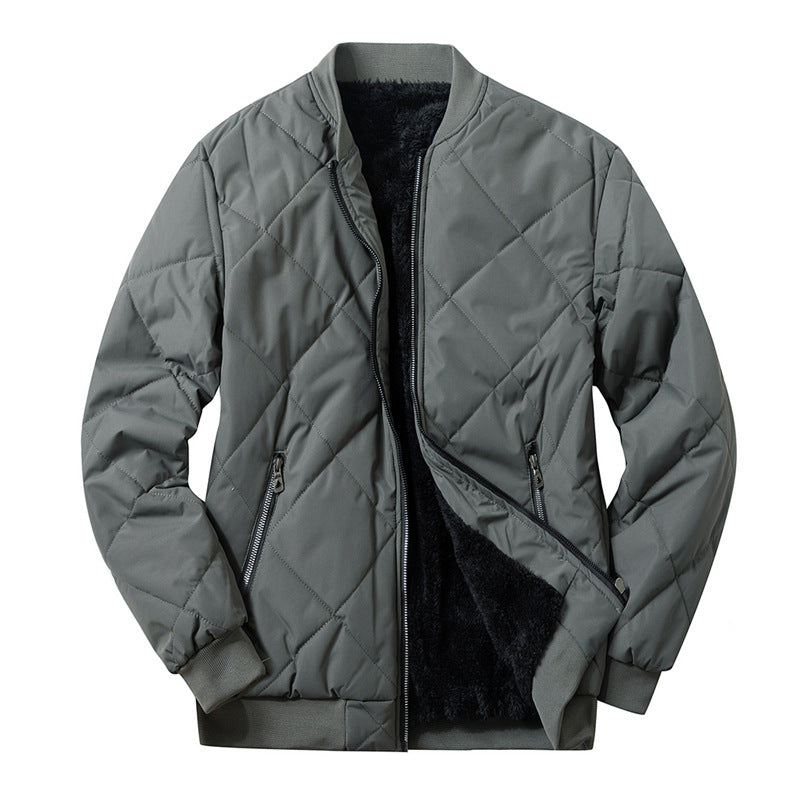 Men's Cotton-padded Jacket With Velvet Padded Jacket