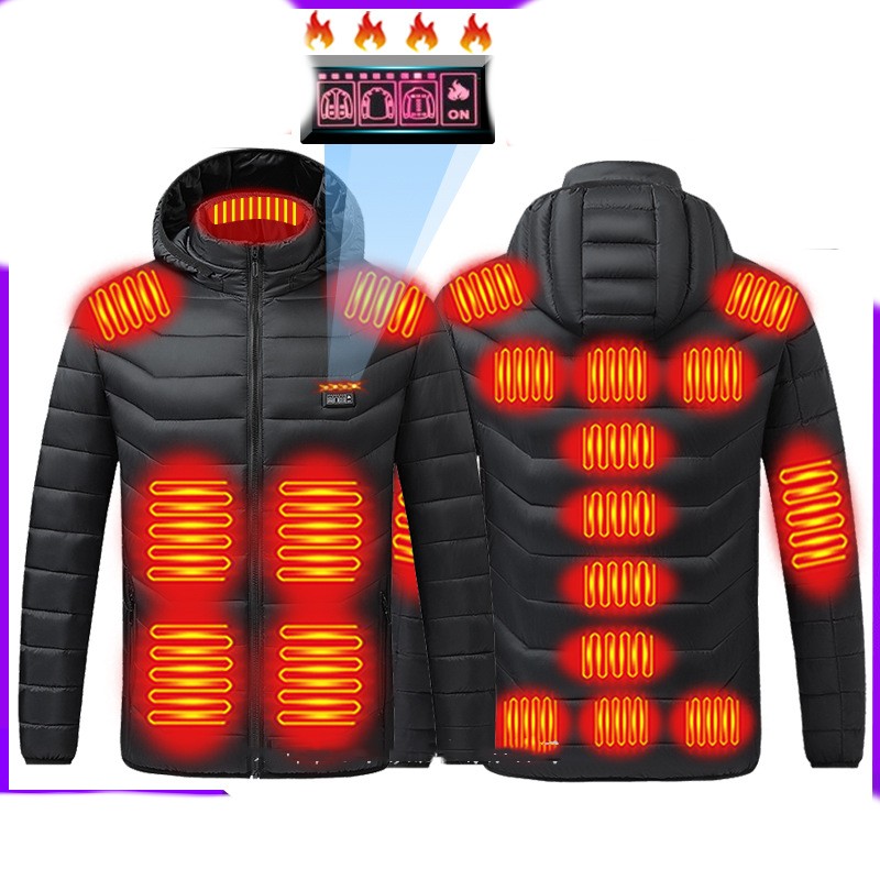 USB Charging And Heating Jacket Throughout The Body