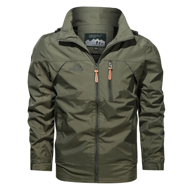 Neue Stil Plus Größe Jacke Herren Outdoor Kapuzenjacken Herrenjacken