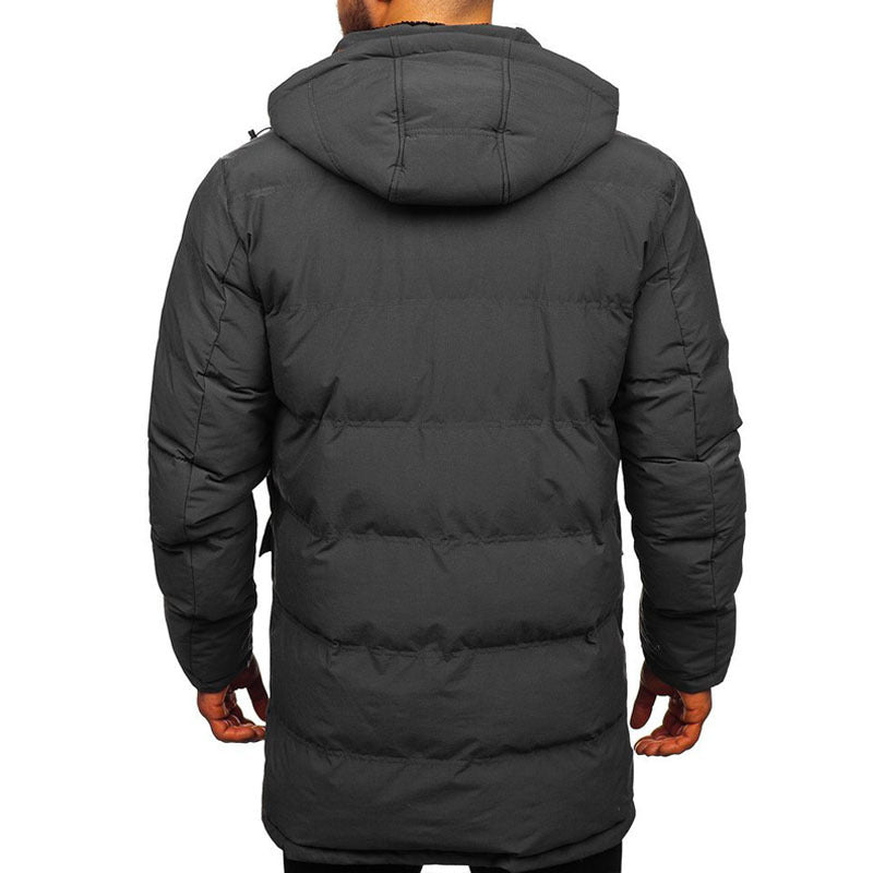 Herren Gepolsterte Jacke Casual Daunen Gepolsterte Jacke Verdickung