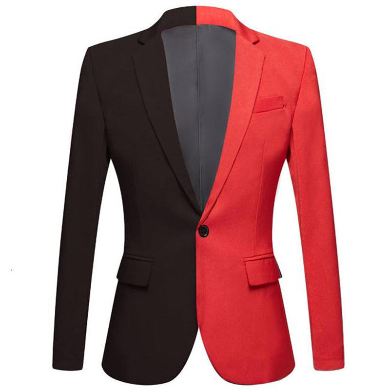 Men's Casual Solid Suit Korean Sim Fit