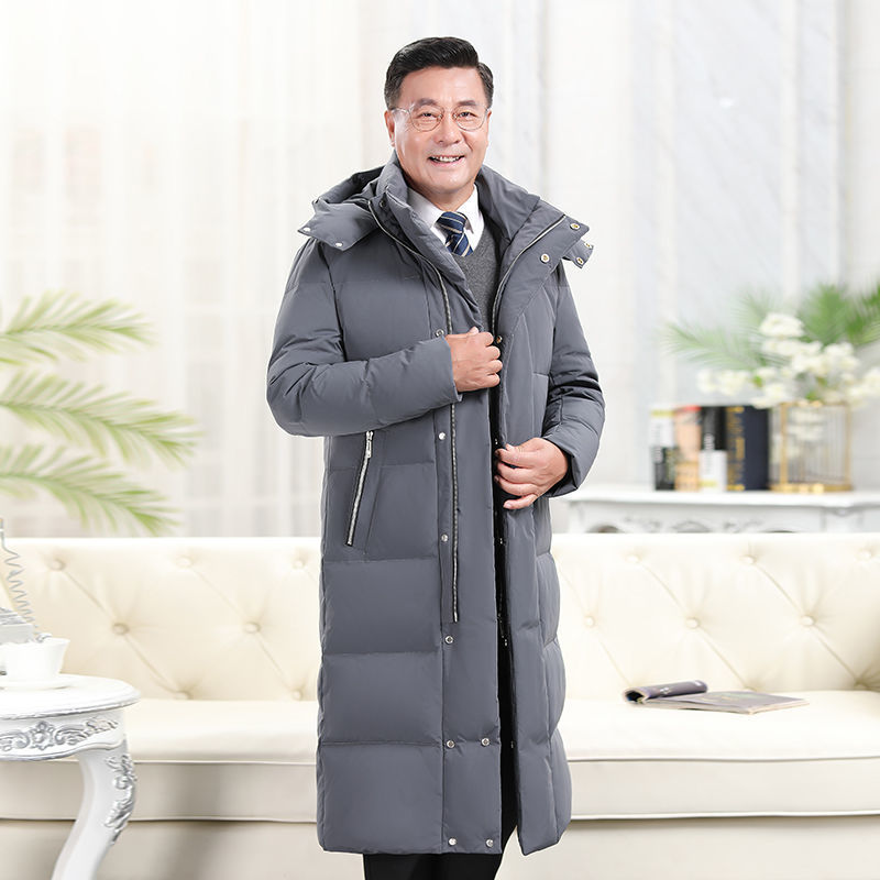 Winter Thickened Long Section Overknee Down Jacket Men