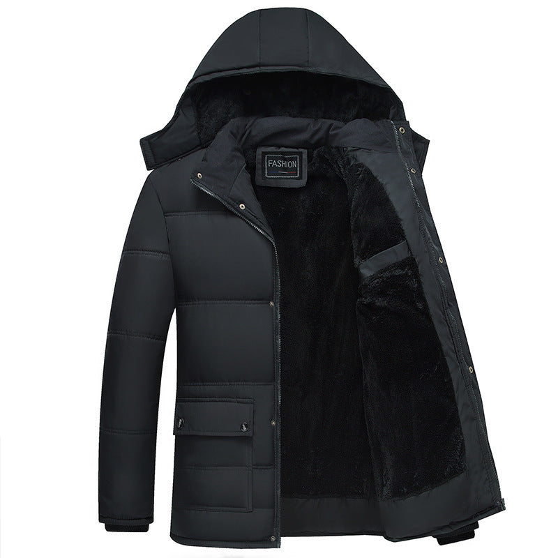 Men's Middle-aged Men's Cotton-padded Jacket