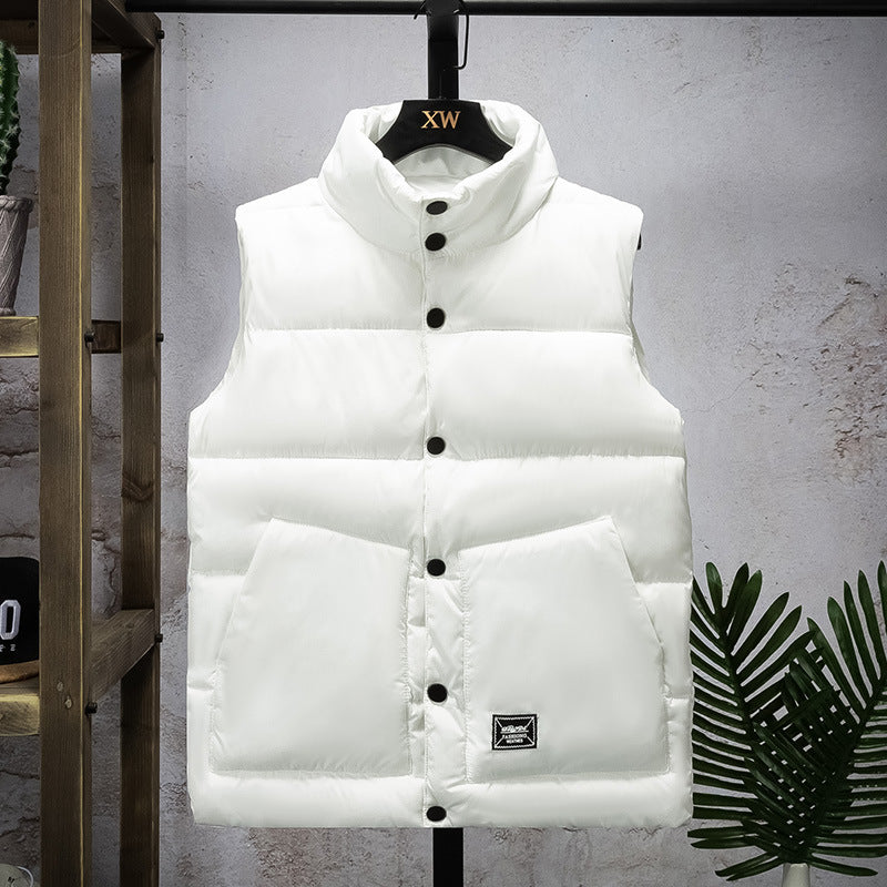 Warm Thick Waistcoat Youth Casual Vest Jacket