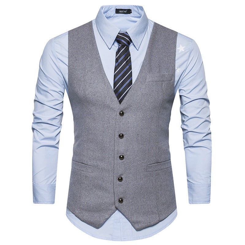 Men's Slim Suit Professional Vest