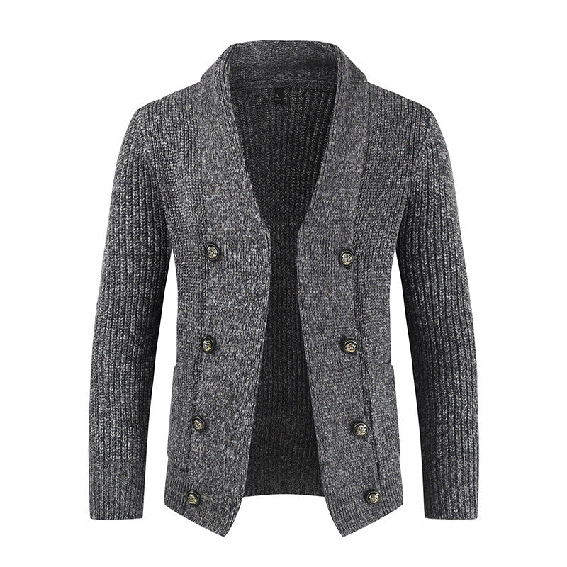 Strickjacke mit Slim-Fit-Pullover für Herren