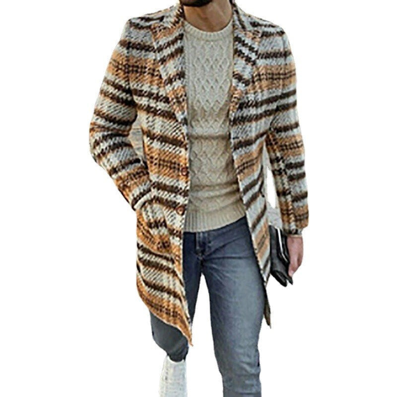 Fashion Knitted Casual Jacket Tweed Jacket