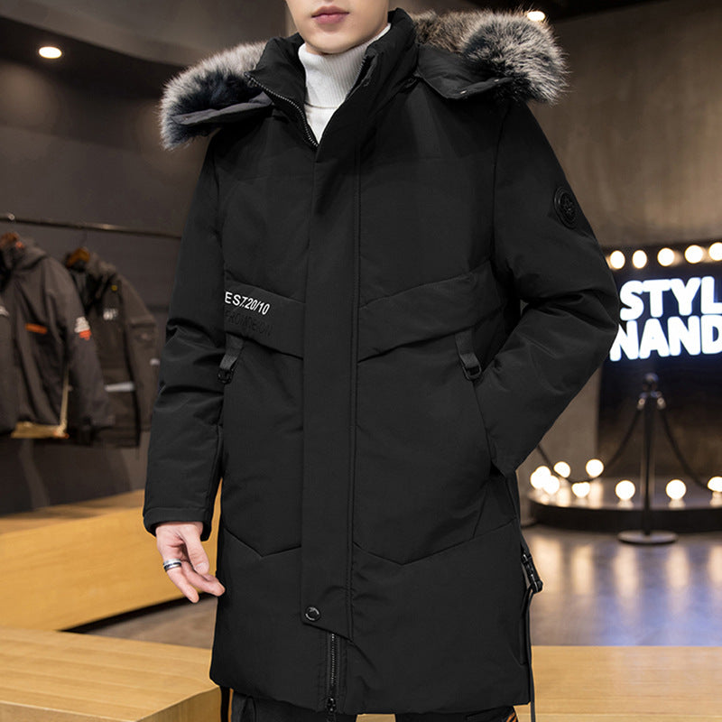 Long Thickened Warm Coat For Men