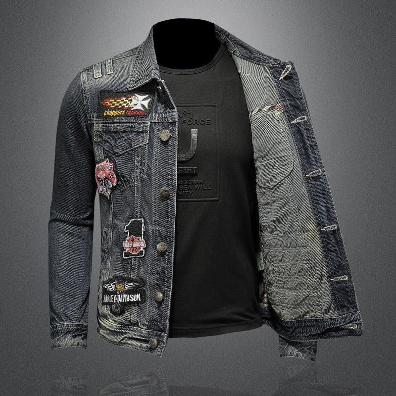 Men's Twill Denim Jacket