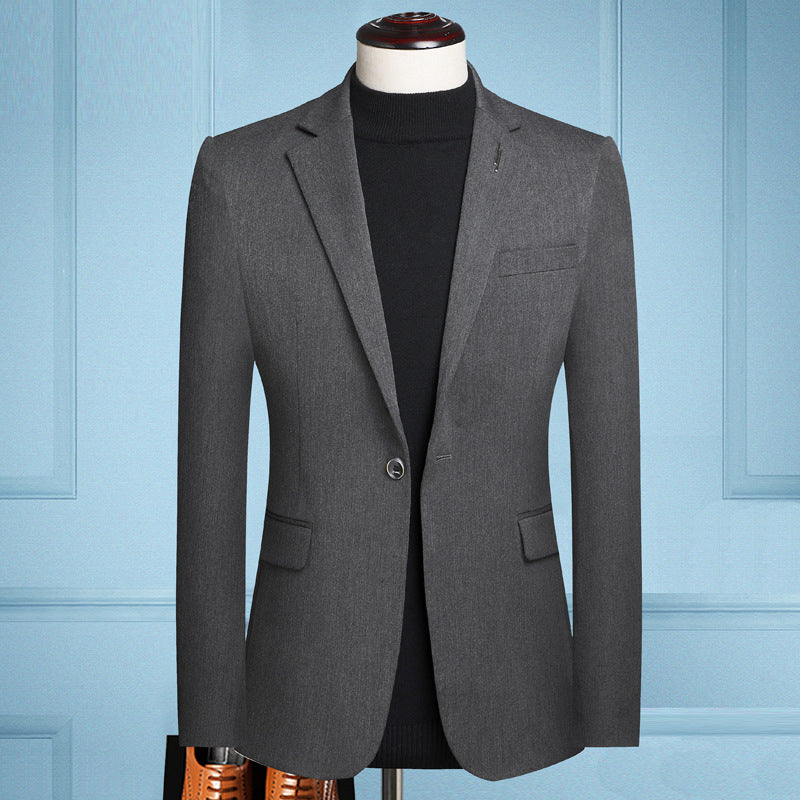 New Suit Jacket Male Professional Gentleman Casual