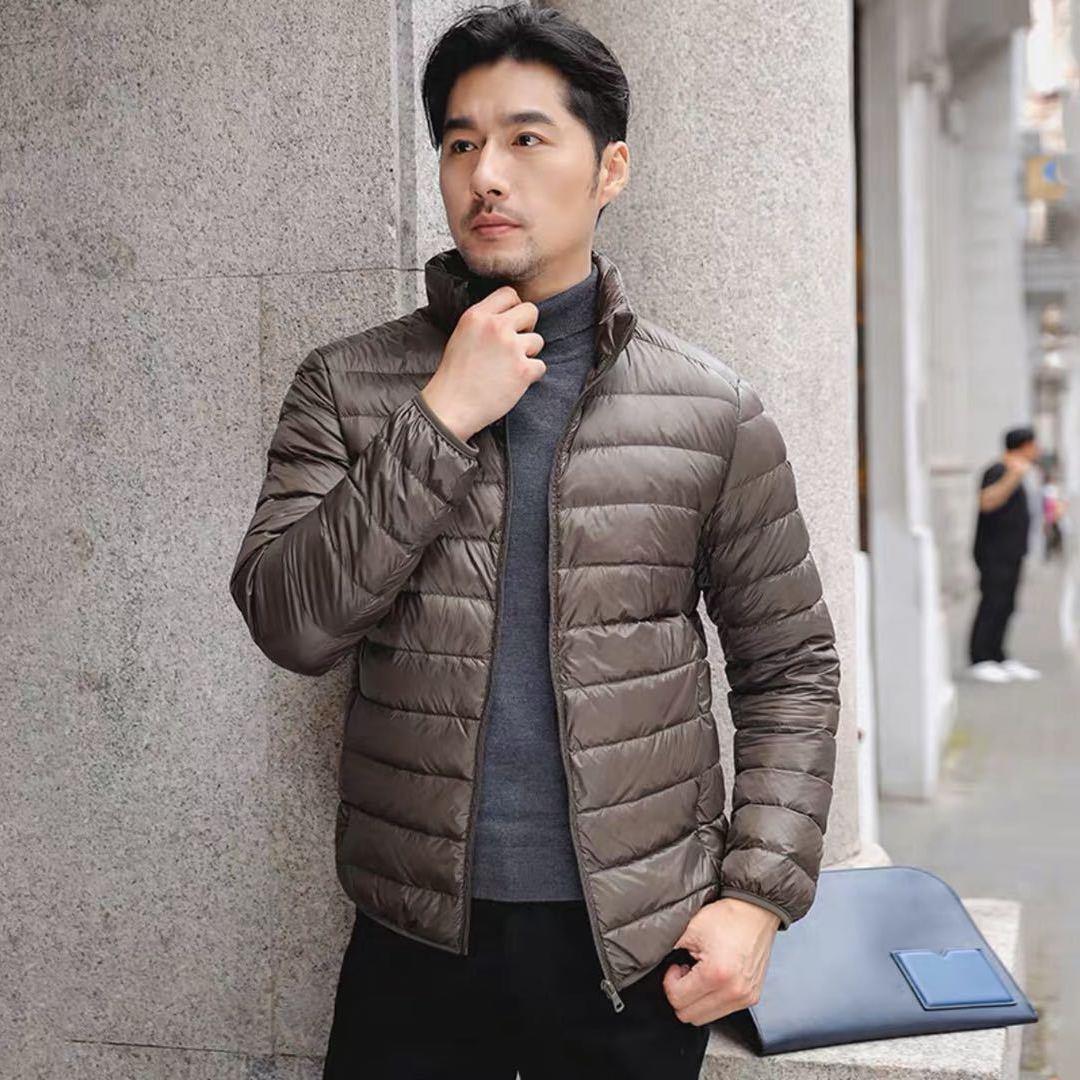 Lightweight Down Jacket Men's Korean Style Slim Short