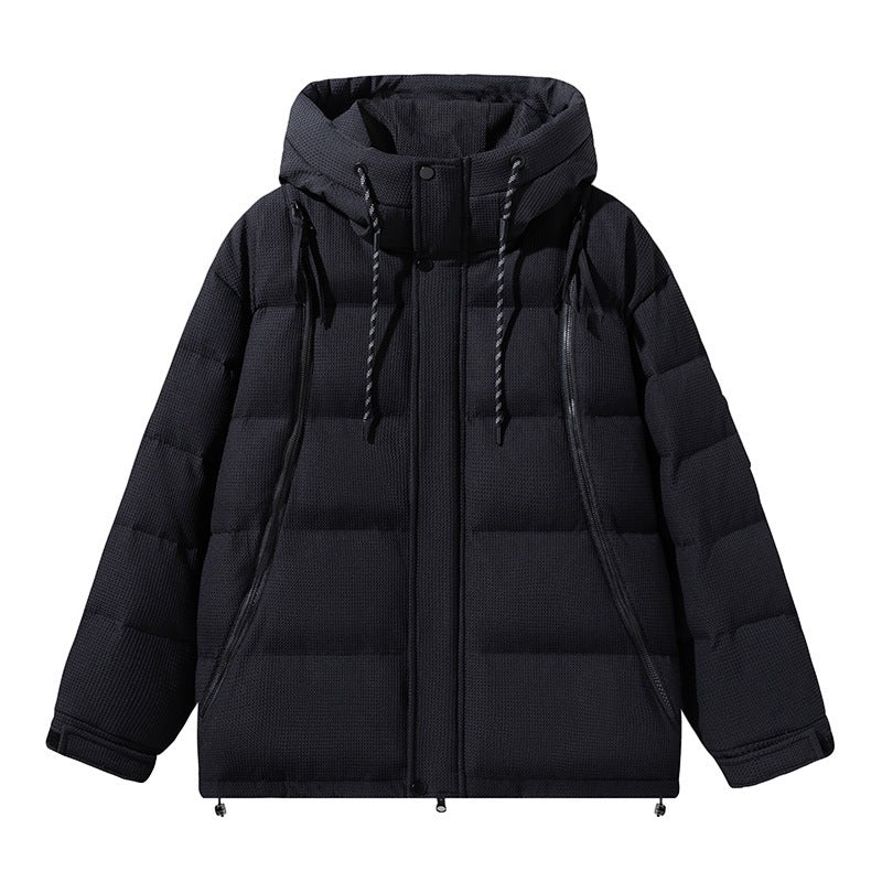 Hooded 90 White Duck Down Jacket Fashion Brand Casual Loose Couple Style