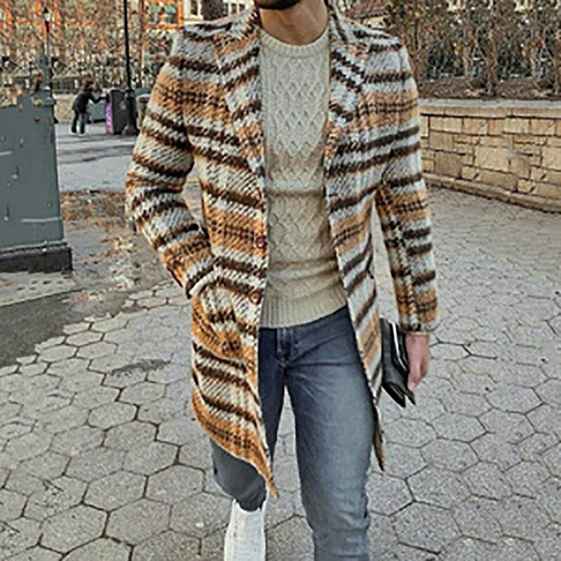 Fashion Knitted Casual Jacket Tweed Jacket