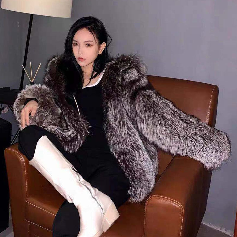 Women's New Korean Fur Coat