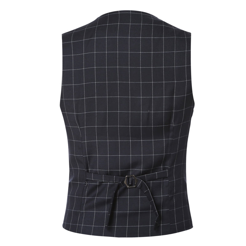 Korean Men's Suit V-necked Vest