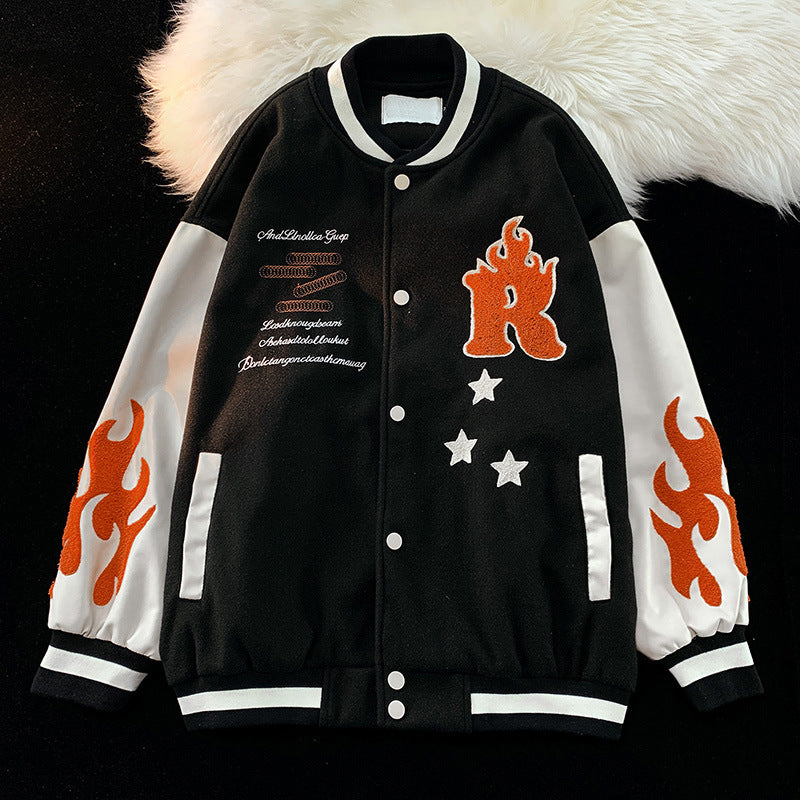 Men's Thin Trend Casual Sports Baseball Jacket