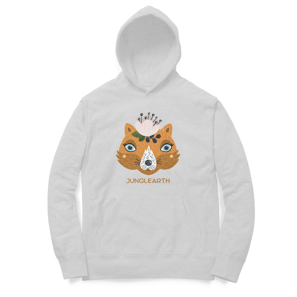 Junglearth Cat design hoodie