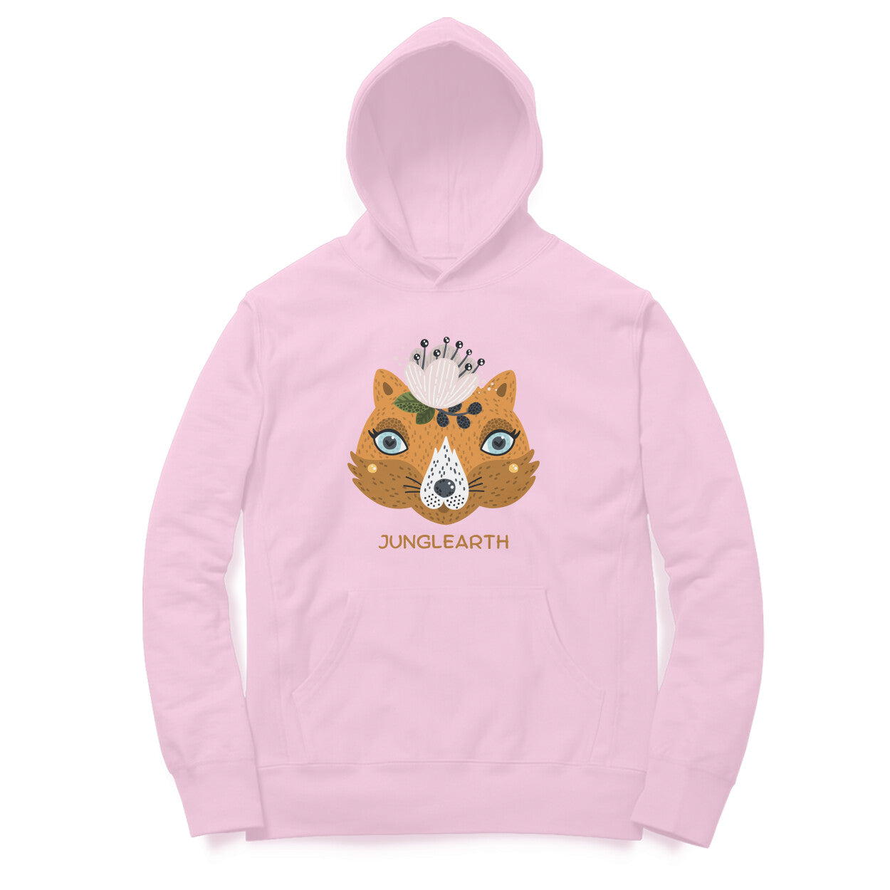 Junglearth Cat design hoodie